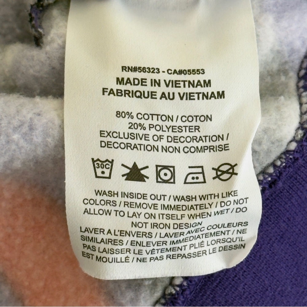 Nike  Airloom Retro Court Purple Print 
Matching Sweatshirt & Sweatpants Set - Picture 10 of 13